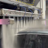 Lave-auto automatique sans contact à prix d'usine avec bras de pulvérisation robotisé 360 degrés à suivi de contour et levage intégré