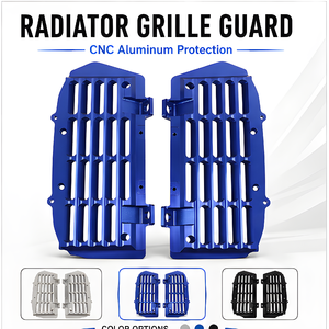Grille de protection de radiateur pour motocross EXC EXC-F SXF Husqvarna TC FC TE FE 150 250 300 350 <span class=keywords><strong>450</strong></span> 2019-2020 2021 <span class=keywords><strong>2022</strong></span> 2023 2024 - Product Image 1