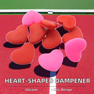 מחבט טניס ספורט מחבט בולעים בצורת לב בולעים רטט מחבטי מחבטי tenis - Product Image 3