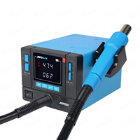 Station de retravaillage à air chaud AIFEN F4, 4 canaux de mémoire, contrôle numérique de la température et du flux d'air, pistolet thermique antistatique pour la réparation de téléphones, de cartes PCB et de BGA