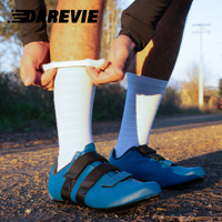 Chaussettes de course et de cyclisme légères personnalisées pour l'automne, chaussettes de compression aérodynamiques antidérapantes pour hommes
