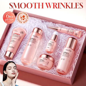 <span class=keywords><strong>Serie</strong></span> de Cuidado de la Piel con Colágeno y Nicotinamida, Crema Facial Hidratante, Iluminadora, Antiarrugas, Regalo - Product Image 1