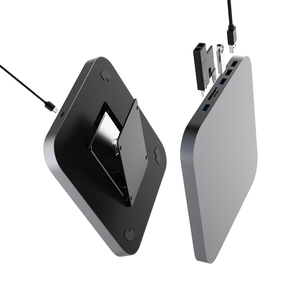 Colorii M1/M2 Loại C SSD HUB Adapter cho <span class=keywords><strong>Mac</strong></span> <span class=keywords><strong>Mini</strong></span> Docking Station <span class=keywords><strong>2</strong></span>.5inch HDD bao vây Docking Station cho Apple M1 2020 - Product Image 4