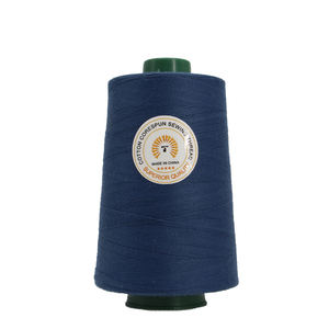 20s/3 29s/2 45s/2 3000m 100% haute résistance polyester poly noyau filé manteau PP fil de couture pour coudre Denim jean teint motif - Product Image 5