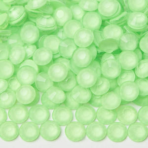 セリナクリスタル発光蛍光エコフレンドリーノンホットフィックスフラットバックルースラインストーン12面ダンス衣装ウェディングデコレーション - Product Image 2