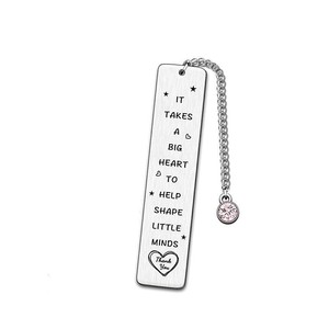 Marque-page personnalisé en acier au titane Tenture murale en acier inoxydable Cadeau de Thanksgiving pour <span class=keywords><strong>la</strong></span> gravure de <span class=keywords><strong>littérature</strong></span> - Product Image 2