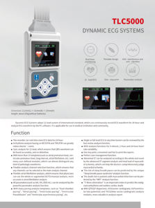 Moniteur vétérinaire ZY-TLC5000 à prix d'usine 12 fils système ECG dynamique 48 heures <span class=keywords><strong>Holter</strong></span> ECG portable <span class=keywords><strong>appareil</strong></span> médical domestique - Product Image 4