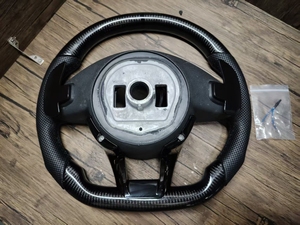 Volante Sportivo in Fibra di Carbonio e Pelle Personalizzato per Mercedes-Benz <span class=keywords><strong>AMG</strong></span> <span class=keywords><strong>GT</strong></span> 63 CLS CLA C300 E200 <span class=keywords><strong>AMG</strong></span> A45 <span class=keywords><strong>GT</strong></span> - Product Image 5