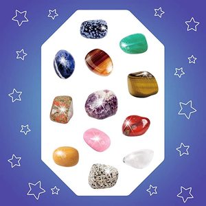 Gemstone Dig <strong>Kits</strong> 12 Gem Excavation <strong>Mega</strong> Gems Digging <strong>Kit</strong> for Kids Mineralogy Geology <strong>Science</strong> STEM Gift - Product Image 5