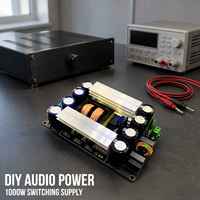 2000W LLC double DC 5 voies alimentation Module amplificateur Audio numérique convertisseurs AC DC pour montage sur carte 50/60/70/80/90V commutation