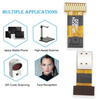 Sensor Gambar CMOS Ultra-mikro Makro OV9734 1/9" Warna 720p HD MIPI DVP Modul Kamera Endoskop Mini RGB Penuh 30fps Dapat Disesuaikan