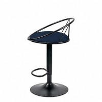 Tabourets de bar commerciaux personnalisables, réglables en hauteur, pivotants à 360 degrés, faciles à installer, pour usage intérieur, OEM/ODM acceptés