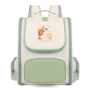<b>Cat</b> <b>Backpack</b> Oxford Breathable Double Shoulder Pads Travel Pet Carrier 7kg Above - Product Image 4