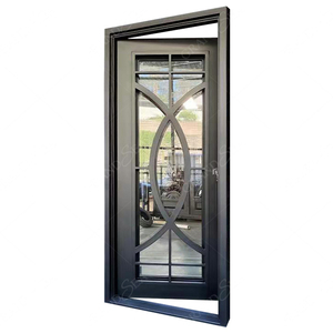 Porte in Vetro e Ferro Battuto di Alta Qualità dal Design Più Richiesto in America per Ingressi - Product Image 4