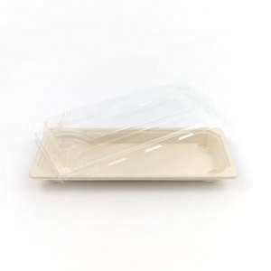 Nouveau <span class=keywords><strong>Plateau</strong></span> de Service Alimentaire en Bagasse de Canne à Sucre, Tendance et Personnalisable (OEM) - Product Image 4