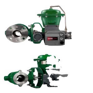 ชุดควบคุมวาล์วแบบสวิตช์พร้อมวาล์วควบคุม Emerson Fisher V150/V200/V300 ตัวกระตุ้นลม 1061/2052 ตัวควบคุมตำแหน่ง DVC6200 สำหรับแก๊ส OEM - Product Image 1