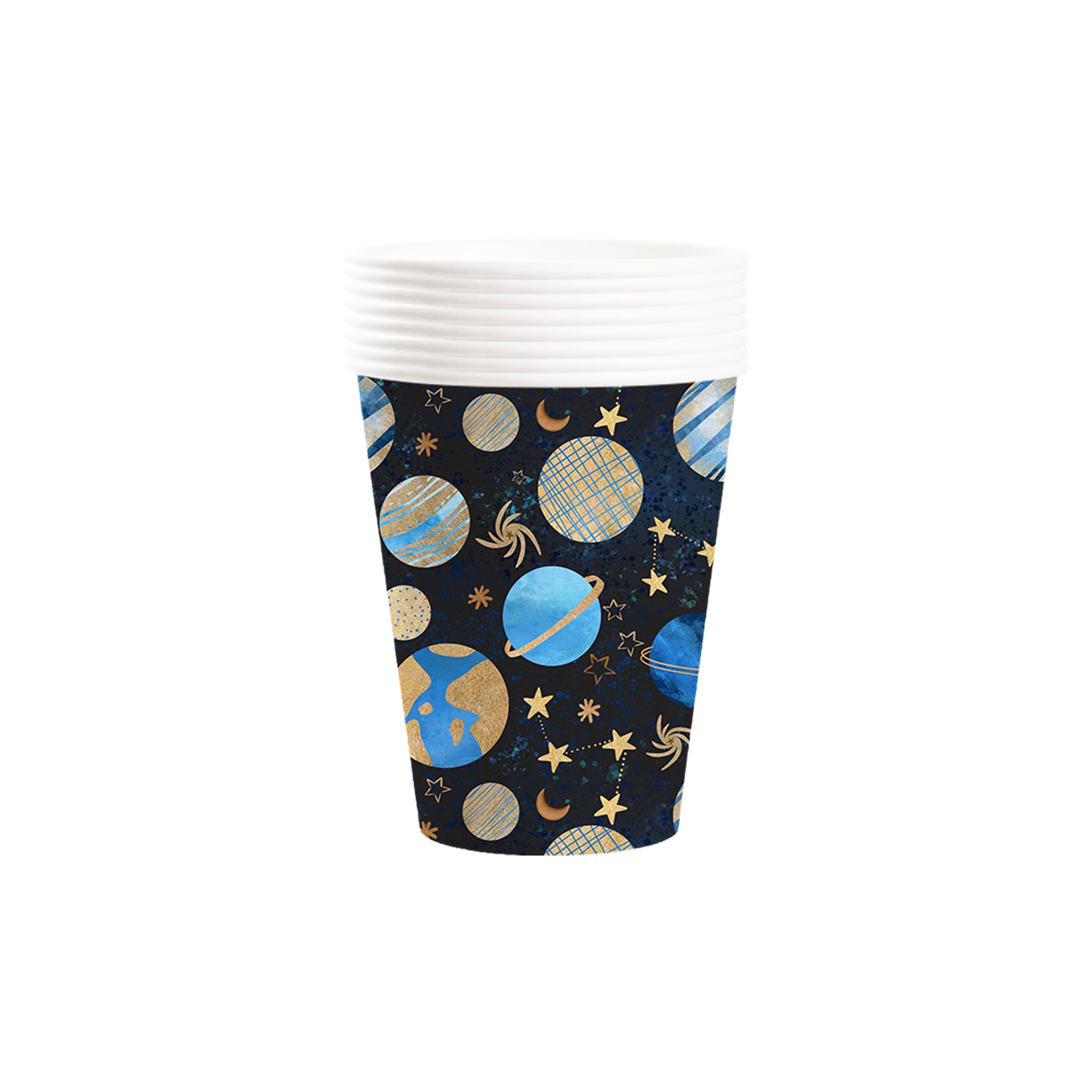 Vaso de papel de 9oz*8 unidades