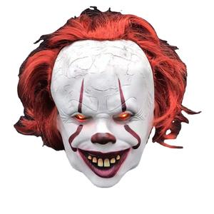 <span class=keywords><strong>Clown</strong></span> Return Soul 2 LED Bandeau <span class=keywords><strong>Perruque</strong></span> Pennywise Latex Lumineux Cosplay Masque pour Halloween Party Horror Halloween Résine Masque - Product Image 5