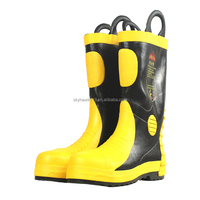 Bottes de sécurité ignifuges pour pompiers - Vente flash |   Équipement de sécurité incendie, imperméable et protection des pieds