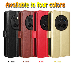 Cho Honor Magic 7 Pro trường hợp, retro PU Leather Wallet chủ thẻ đứng từ lật cuốn Sách điện thoại bìa cho Honor Magic 7 Pro 5 gam - Product Image 6
