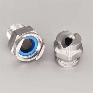 Vòi Phun Tháo Rời Nhanh Bằng Thép Không Gỉ QVVA QUA Vòi Phun Quạt Phẳng Phản Lực Nhanh - Product Image 4