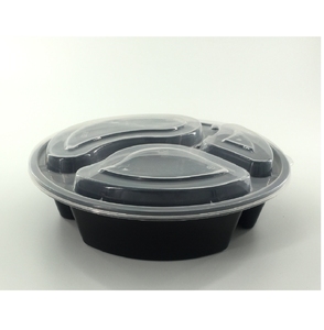 Kitchen Accessories PP Plastic 3 Compartment Injection-Molded Plastic Food <b>Container</b> Classic Multifunctional Fresh Rectangle - Product Image 1