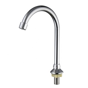 Latón Valvula <span class=keywords><strong>De</strong></span> Pedal <span class=keywords><strong>De</strong></span> Control <span class=keywords><strong>De</strong></span> pie grifo con pico para <span class=keywords><strong>Baño</strong></span> - Product Image 3