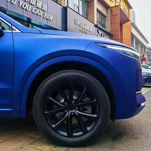Film Vinyle Adhésif Mat PVC/PET Bleu Glacé Original pour <span class=keywords><strong>Voiture</strong></span>, Sans Bulles, Décalcomanie Intérieure/Extérieure, Film DIY pour Changement <span class=keywords><strong>de</strong></span> Couleur <span class=keywords><strong>de</strong></span> <span class=keywords><strong>Voiture</strong></span> - Product Image 4