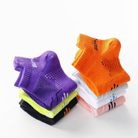 Personnalisé Sports Marathon Cheville Chaussettes Athlétique Respirant Fitness Compression Tab Low Cut Chaussettes De Course