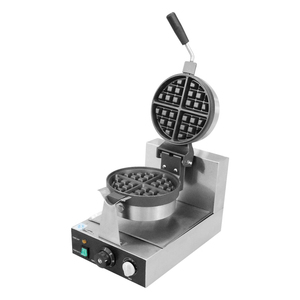 Macchina Elettrica Professionale per Waffle con Piastra Antiaderente e Controllo della Temperatura, Personalizzabile e Commerciale - Product Image 1
