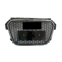 Grille avant de remplacement en nid d'abeille pour Audi A1 S1 mise à niveau vers RS1 avec LOGO 2011- 2015