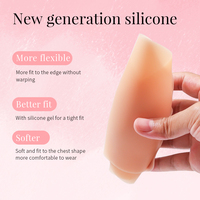 Soutien-gorge en silicone massif sans bretelles, léger comme l'air, push-up, fermeture avant, bonnets sculptants flatteurs, vente en gros, OEM