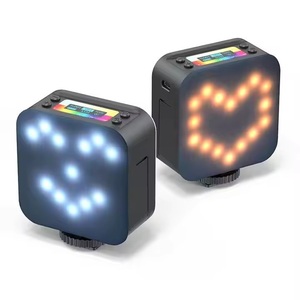 Nouvelle LED-D02 magnétique Double face RGB caméra panneau publicitaire personnalisé Cct extérieur Invisible Led panneau lumineux pour diffusion en direct - Product Image 1