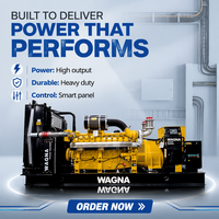 Générateur diesel Wagna DC2200 1600kW 2000kVA 50Hz 1500 tr/min refroidi par eau triphasé pour l'exploitation minière et industrielle, moteur Weichai