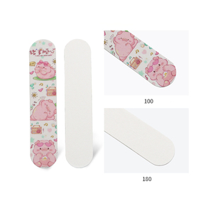 Ba-Mảnh Móng Tay Nghệ Thuật Công Cụ Thiết Lập Dễ Thương Áo Giáp Công Cụ Với Pha Lê Que Mini Gỗ Veneer Tập Tin Miếng Bọt Biển Tập Tin Dải - Product Image 2