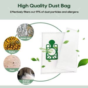 Bolsas de filtro de polvo para aspiradora, bolsas de microfibra para Nvm-1ch, <span class=keywords><strong>Henry</strong></span> Hvr200-22, Hetty, <span class=keywords><strong>James</strong></span>, venta al por mayor - Product Image 3