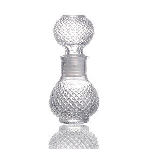 Riciclabile bottiglia di <span class=keywords><strong>liquore</strong></span> in vetro Mini piccolo 50Ml vuoto Decanter con tappo Tequila Whisky <span class=keywords><strong>liquore</strong></span> bottiglia di vetro - Product Image 6