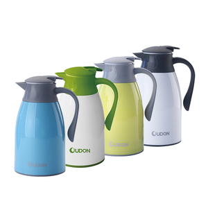 Color personalizable y logotipo Cafetera 1L 1.5L Jarra térmica Vidrio Interior Mayor capacidad Fácil de limpiar y duradero para su uso - Product Image 3