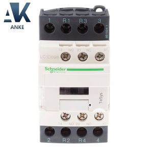 LC1D098M7 คอนแทคไฟฟ้า LC1D Series 4 ขั้วต่อ 9 A แรงดันไฟฟ้า 690 V AC/DC คอนแทคสําหรับ Schneider - Product Image 1