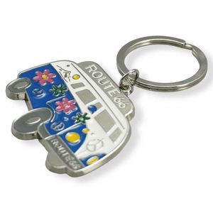 Porte-clés de moto et de voiture en forme de bus, pendentif breloque, accessoires de porte-clés - Product Image 1