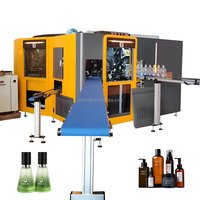 Máquina Automática de Serigrafía Rotativa Multicolor para Botellas de Vidrio y Plástico para Cosméticos con Sistema de Curado UV