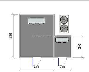 Congélateur à blast pour bœuf et poulet, chambre froide pour <span class=keywords><strong>poissonnier</strong></span>, prix compétitif 220~380V - Product Image 2