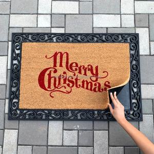 Alfombrillas Decorativas de PVC con Inserto de Fibra de Coco para Puerta - Product Image 6