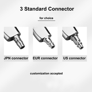 Pistolet souffleur de poussière pneumatique pistolet dépoussiéreur pneumatique en alliage d'aluminium poignée en plastique buse pistolet à air comprimé haute pression pour souffler la poussière - Product Image 5