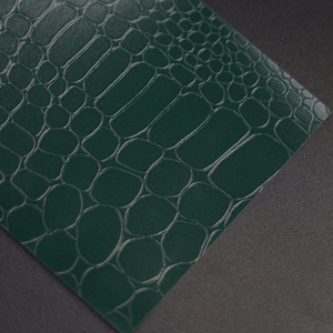 纹理Leatherine装订纸证书装订封面颜色定制装订布鳄鱼图案 - Product Image 1