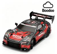 Voiture de course RC 2.4G haute vitesse, prête à l'emploi, éducative, étanche, 4x4, électrique à brosses, 4 canaux, fonction Suivez-moi/Retour automatique
