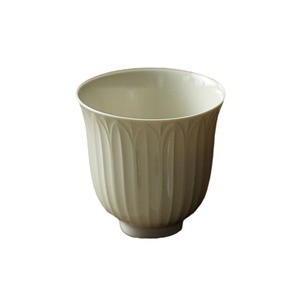 Ding Kiln White Lotus Petal Ceramic Master Cup Personal Tea Cup Kung Fu Tasting Cup Single Cup Dehua Porcelain - Product Image 5