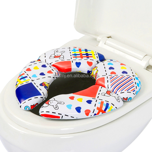 <span class=keywords><strong>Reductor</strong></span> de asiento suave para bebé con mango, adaptador de asiento de <span class=keywords><strong>inodoro</strong></span> para niños - Product Image 2