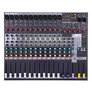 GAX-EFX12 Interface Audio 12 canaux Carte son Console de mixage 32 bits DSP DJ Mixer Audio Reverb Effect <span class=keywords><strong>Studio</strong></span> Audio Mixer - Product Image 1