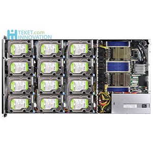 Para <span class=keywords><strong>ASRock</strong></span> Rack Server <span class=keywords><strong>Barebone</strong></span> 1U12XL-C622 RPSU 1U12XL-EPYC2T 1U12XL-EPYC2T2E 1U Chasis compatible 3,5 o 2,5 - Product Image 1